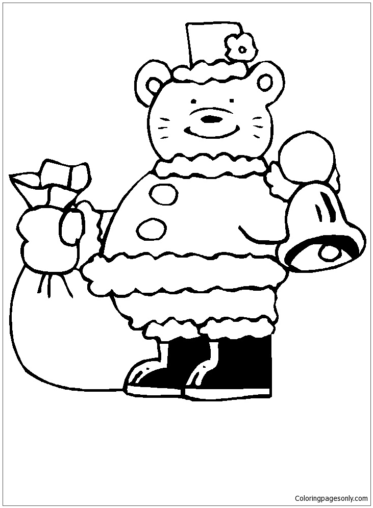 Bear 1 Coloring Pages