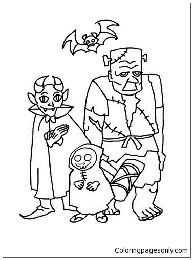 Beast Monsters Coloring Page