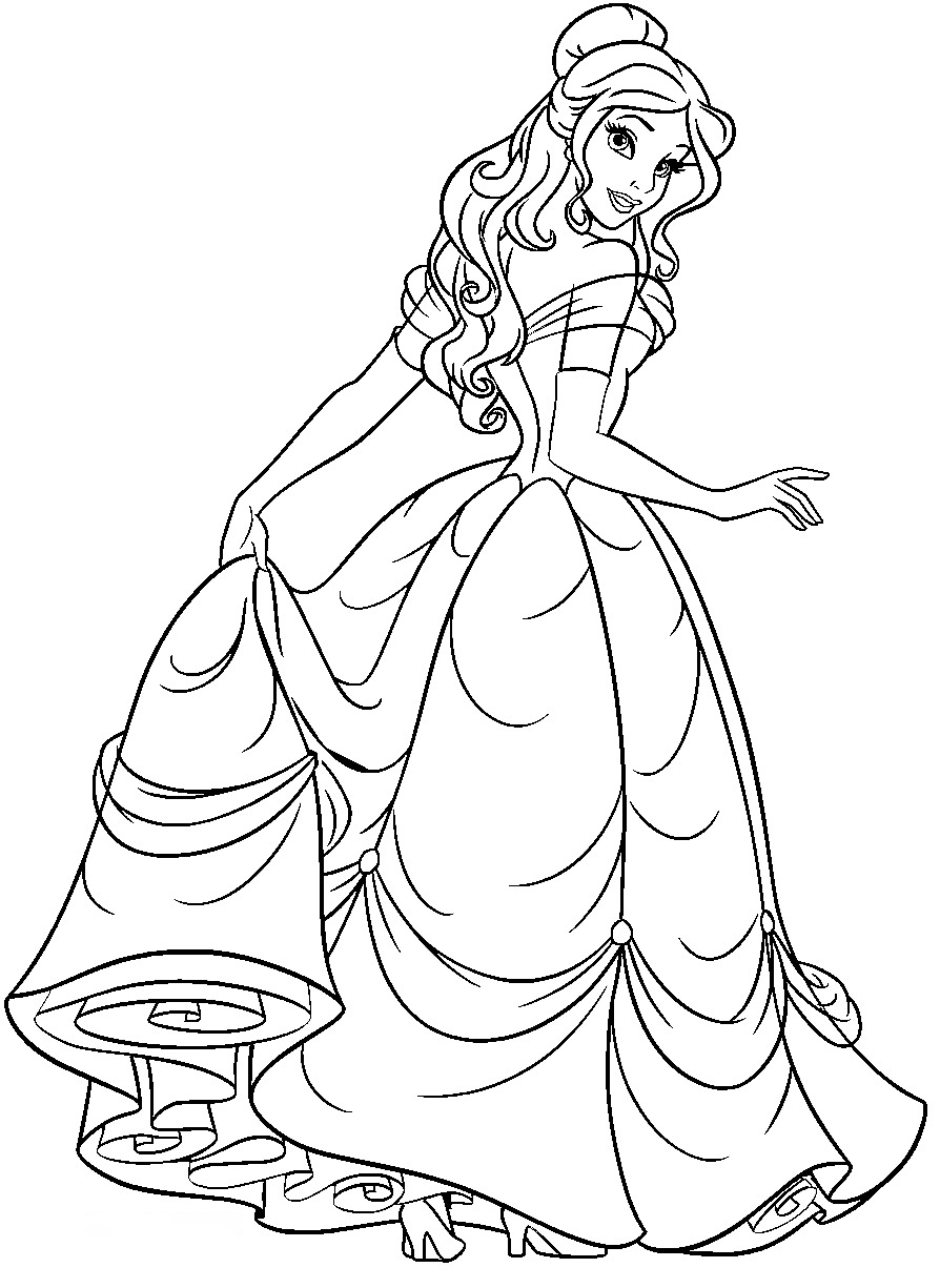 belle coloring pages beauty and the beast coloring pages coloring pages for kids and adults