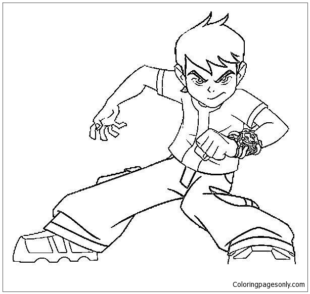 Ben 10 - Image 2 Coloring Pages