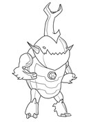 Ben 10 Eatle from Ben 10 Coloring Pages