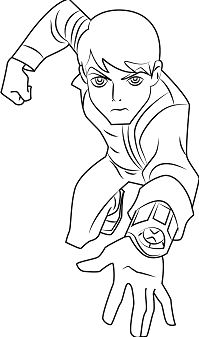Ben 10 Omniverse Coloring Pages