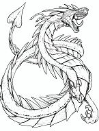 Best Dragons Coloring Pages