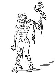 Halloween Monsters Coloring Pages - Coloring Pages For Kids And Adults