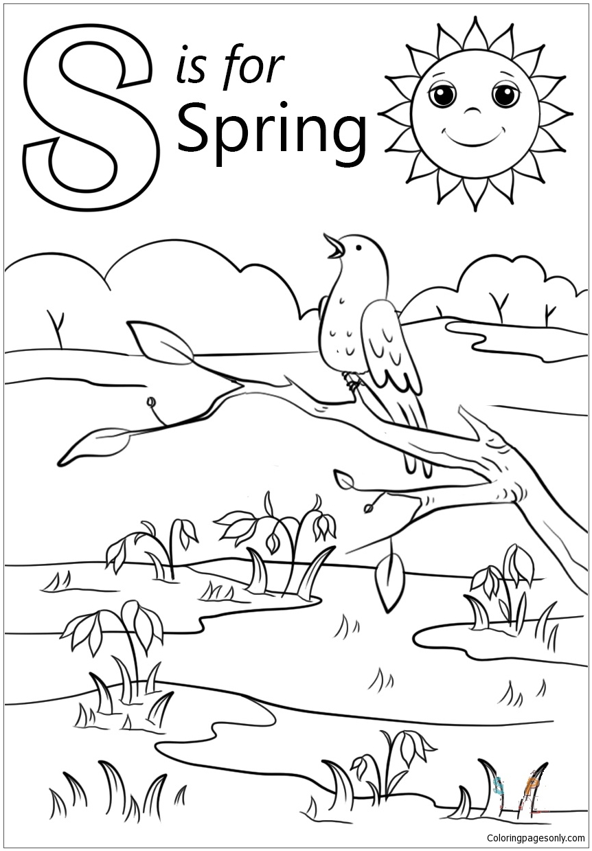 birds-chirping-and-singing-coloring-pages-spring-coloring-pages