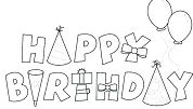 Birthday Cards – image 1 Coloring Pages