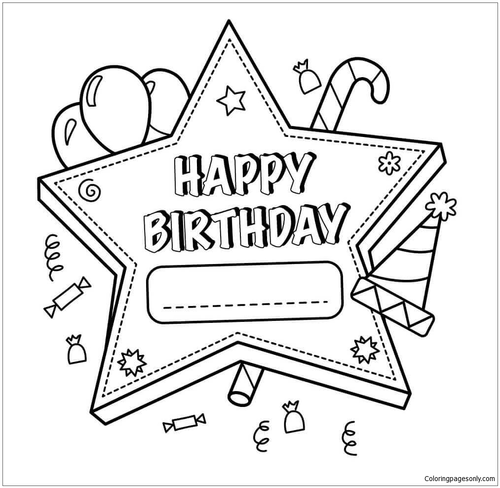 Hand drawing styles Happy Birthday decoration. Birthday Party doodles.  Stock Vector | Adobe Stock