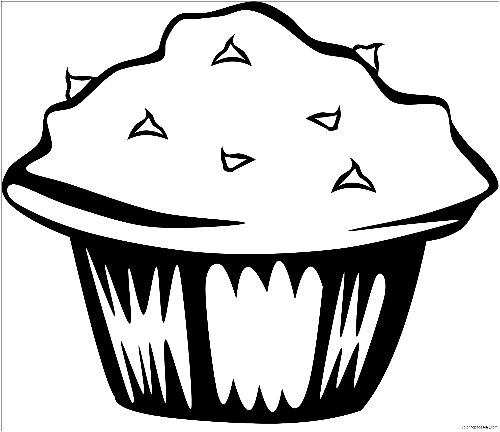 Download Blank Cake Birthday Coloring Page - Free Coloring Pages Online