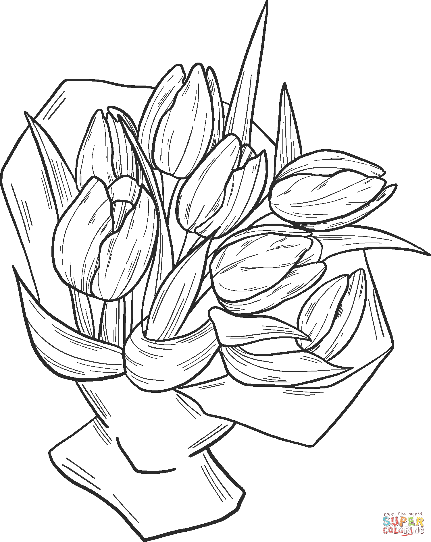 Mazzo di tulipani di Tulip