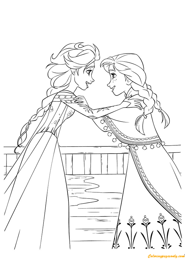 Breaking Of Anna S Curse Coloring Page Free Coloring Pages