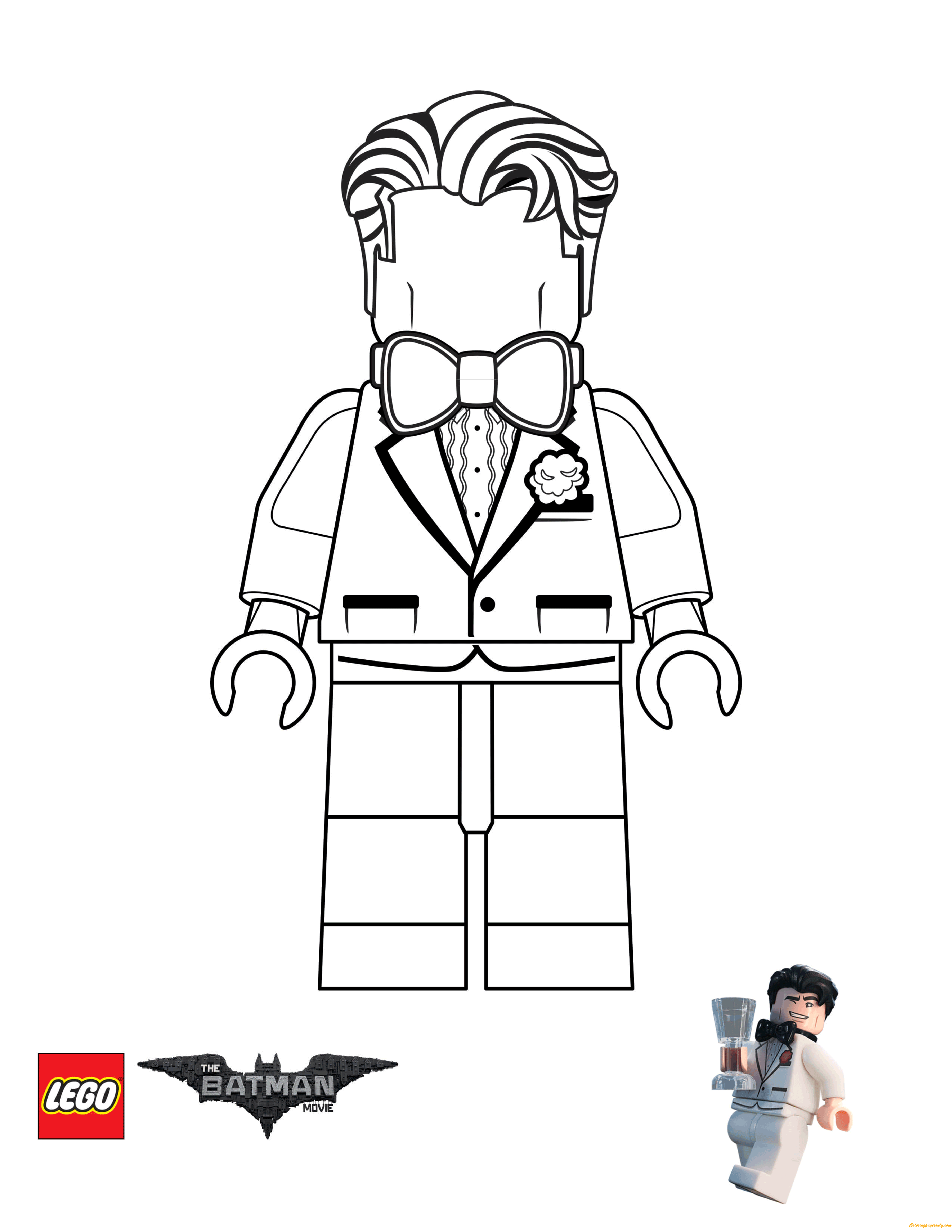 Bruce Wayne du film Lego Batman de Batman