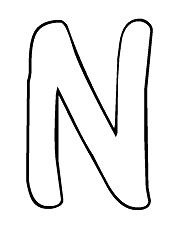 Letter N Coloring Pages - Coloring Pages For Kids And Adults
