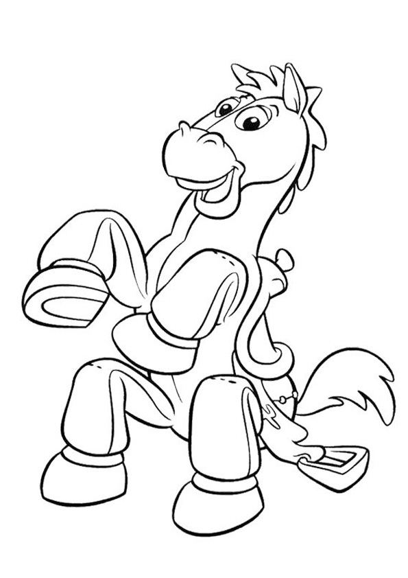 Funny Bullseye Coloring Pages