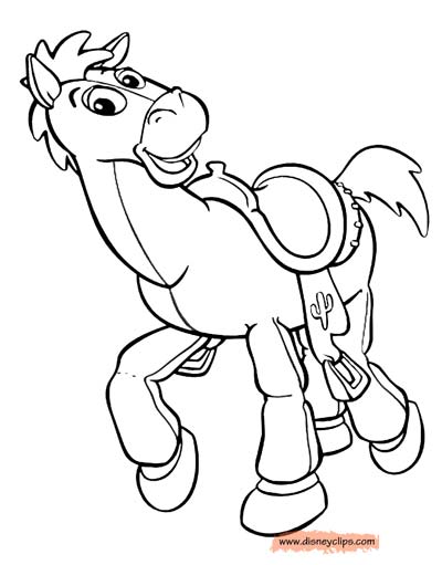 Bullseye Mischievous Coloring Page