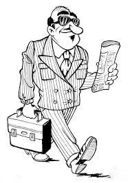 Business man Coloring Pages