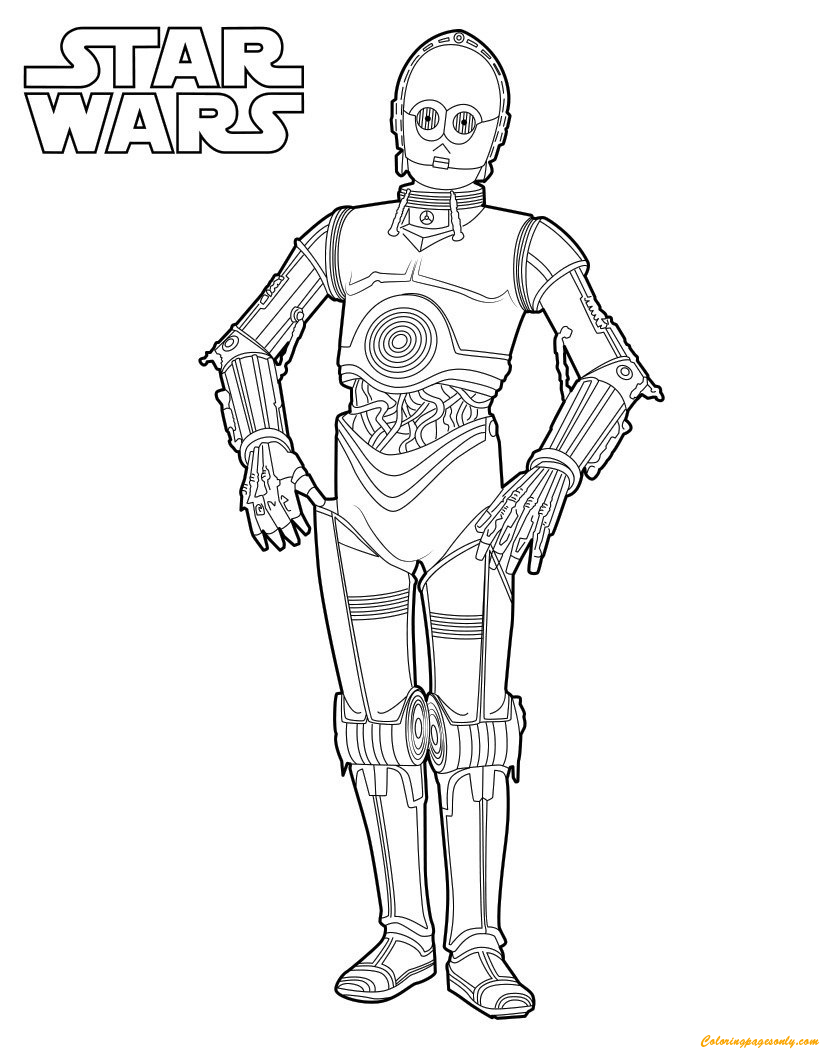 C3PO van Star Wars-personages