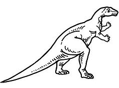 Camptosaurus Dinosaur 3 Coloring Pages