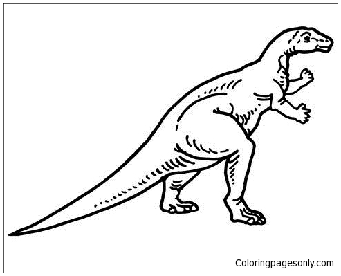 Camptosaurus Dinosaur 3 Coloring Pages