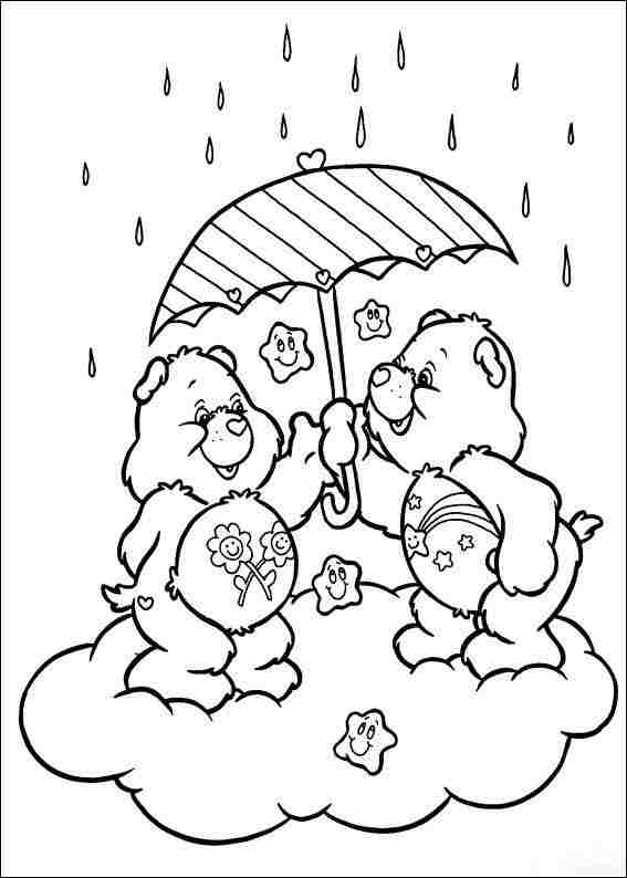 Care Bears Printable Coloring Pages Coloring Pages