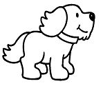 Cartoon Puppy Dog Coloring Pages