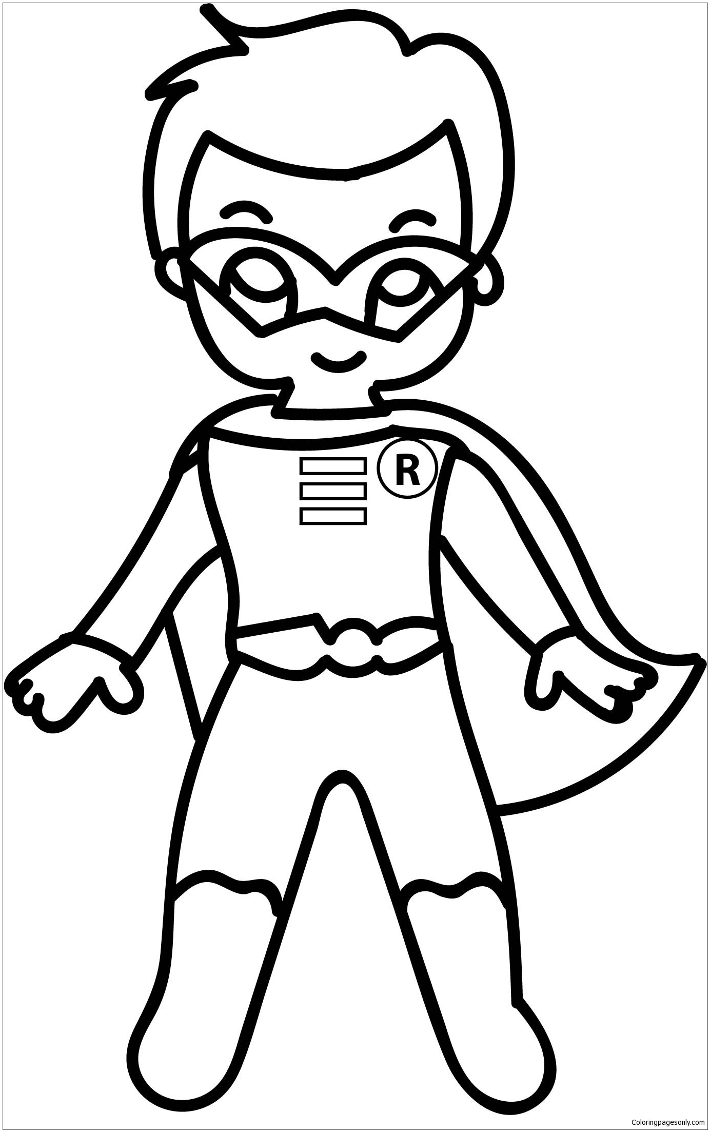 10 Fun Superhero Coloring Pages for Young Artists