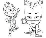 Download PJ Masks Connect The Dots Coloring Page - Free Coloring Pages Online