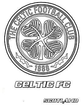 Pagina da colorare del Celtic FC