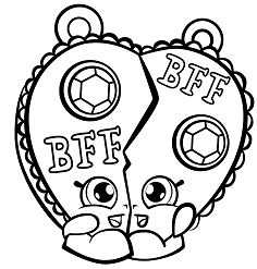 Chelsea Charm Shopkins Season 3 Coloring Pages