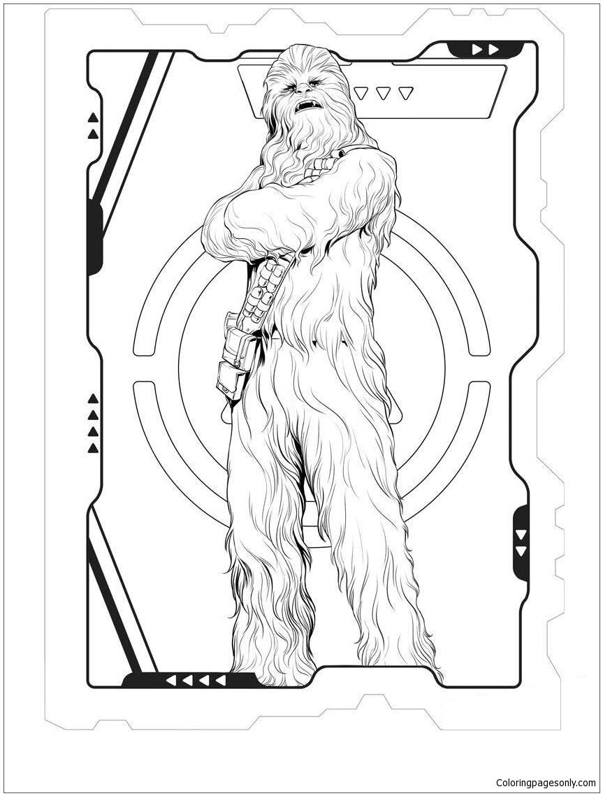 Chewbacca uit Star Wars van Star Wars-personages