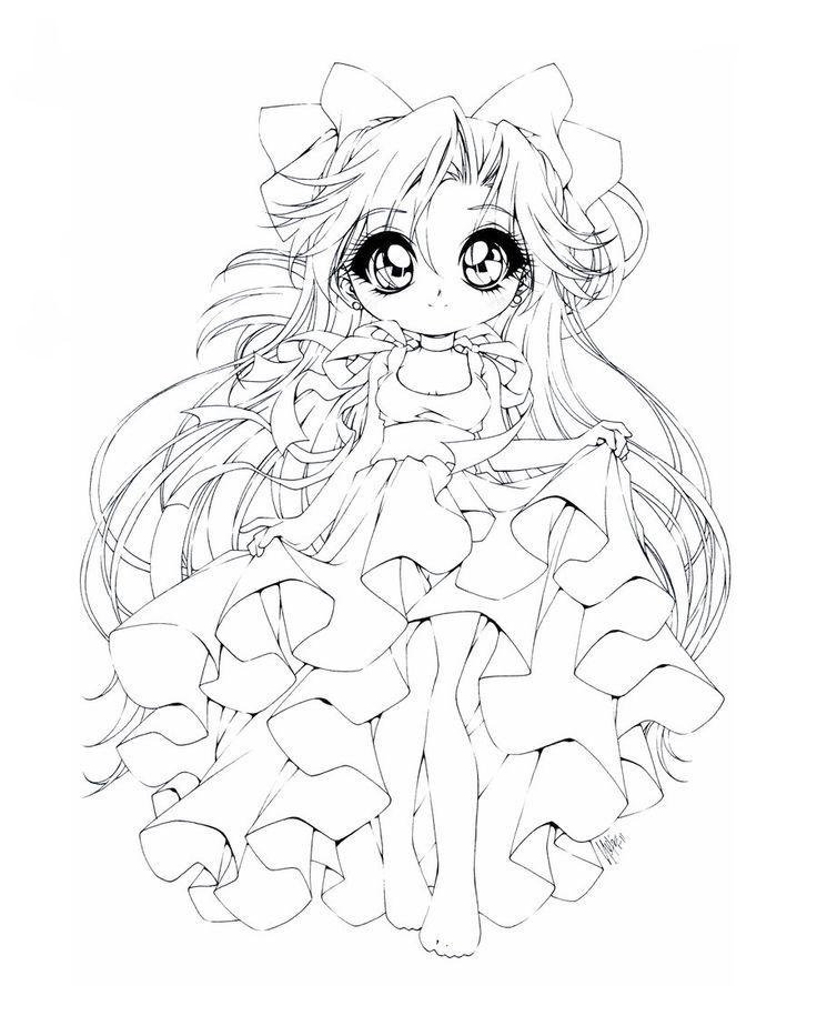 Chibi Anime Colouring Pages Coloring Pages Chibi Anime Coloring Pages 