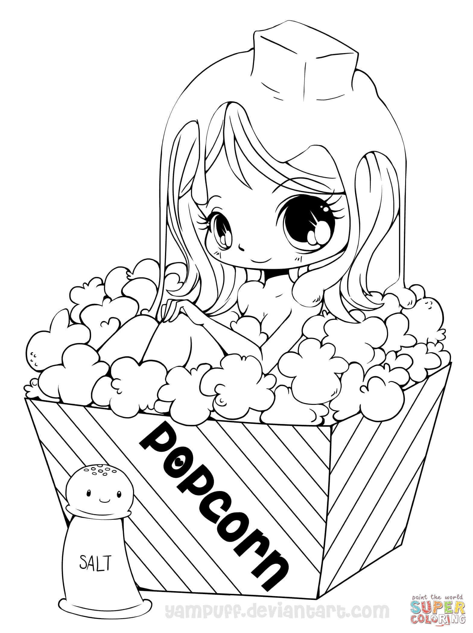 Chibi Anime 20 Coloring Pages   Chibi Anime Coloring Pages ...
