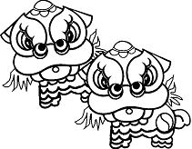 Chinese New Year Coloring Page