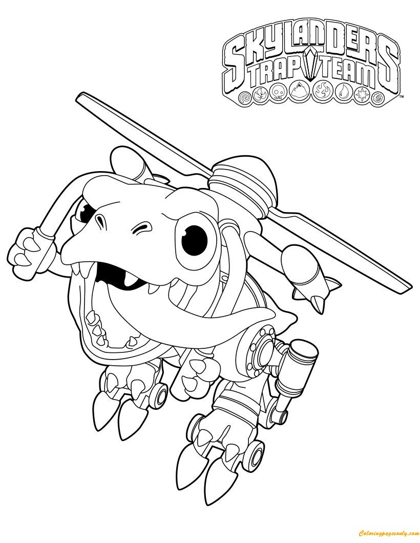 Chopper Coloring Pages - Cartoons Coloring Pages - Coloring Pages For