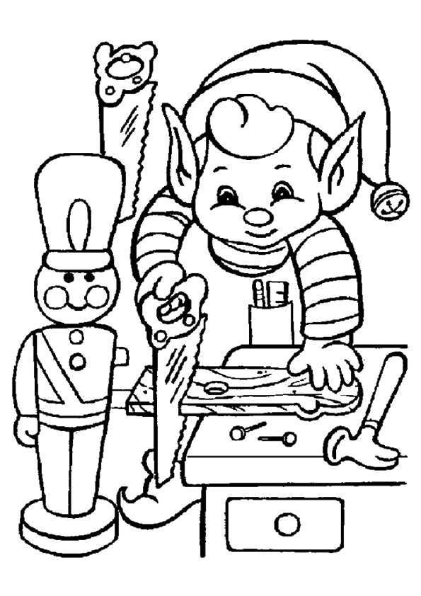 Rudolph And Hermey The Misfit Elf Coloring Page Free Coloring Pages Online