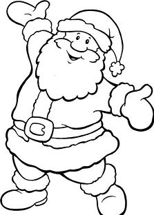 Christmas Throughout Coloring Page