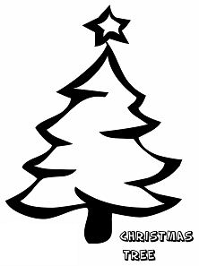 Christmas Tree 9 Coloring Pages