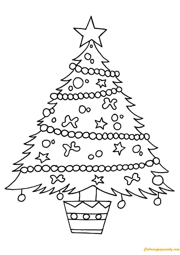 شجرة عيد الميلاد من زينة عيد الميلاد