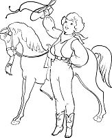 Circus Horse- image 3 Coloring Pages