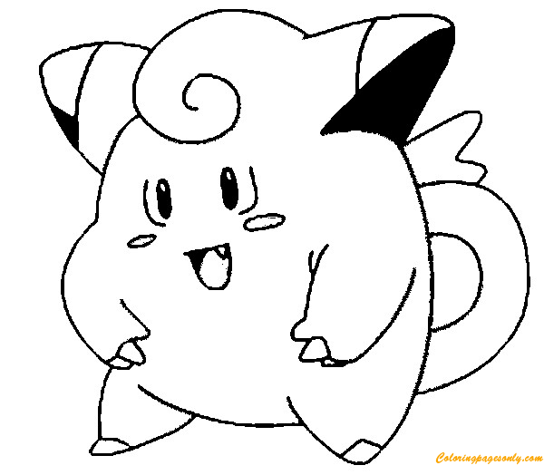 Pokémon Clefairy de Personajes Pokémon