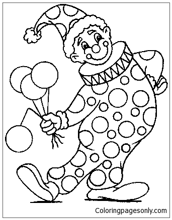 Clowns And Circus Coloring Pages Funny Coloring Pages Coloring Pages For Kids And Adults