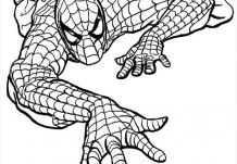Printable Spiderman Cartoons 01 Coloring Pages