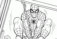 Spiderman Birthday Coloring Pages - Happy Birthday Coloring Pages