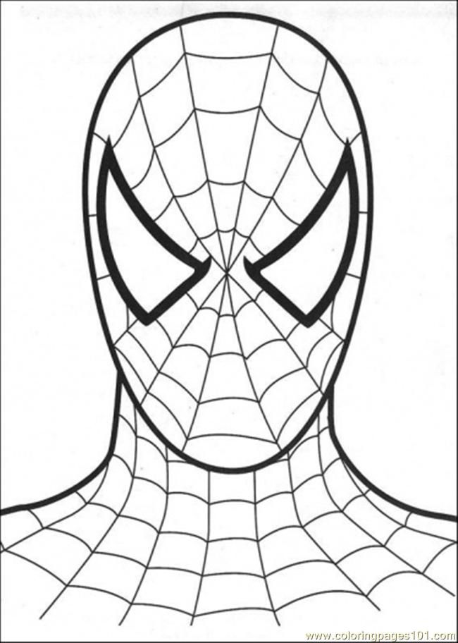 Spiderman Coloring Paper  For Kids, Coloring Pages