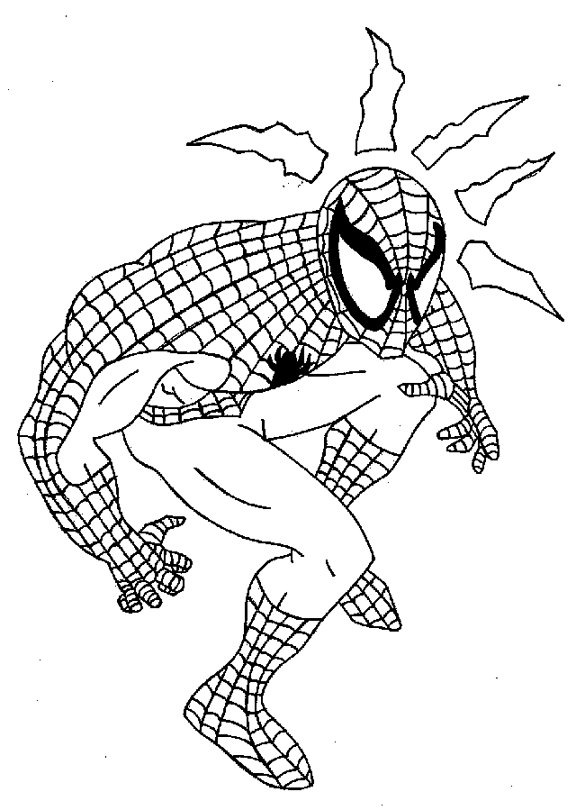 Hope These Spiderman Superhero Were Useful Coloring Pages