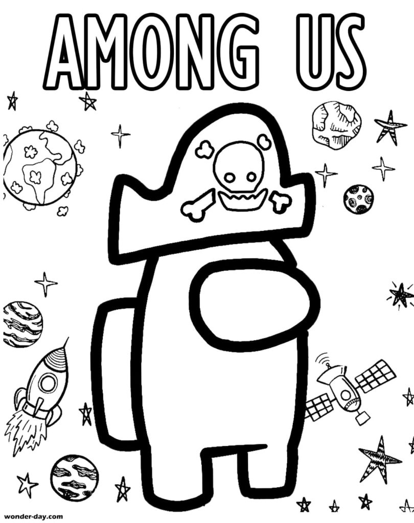 Among Us Coloring Pages Unicorn / Among Us Coloring Pages