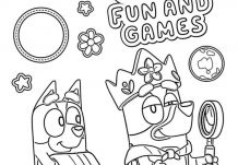 Royal dogs Coloring Page