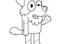 Happy Mackenzie Coloring Page