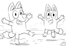 Bluey Coloring Pages - Coloring Pages For Kids And Adults