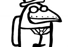 Raven Masked Impostor Coloring Pages