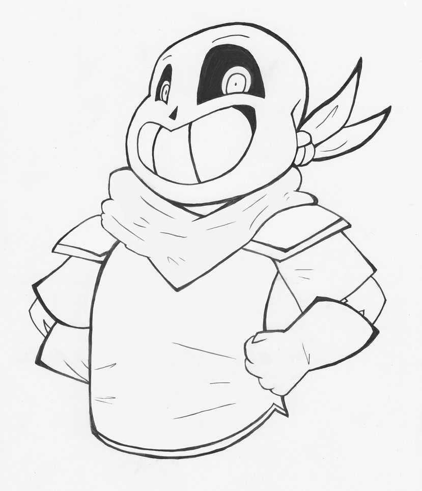 The best free Undertale Coloring Pages   Sans Coloring Pages ...